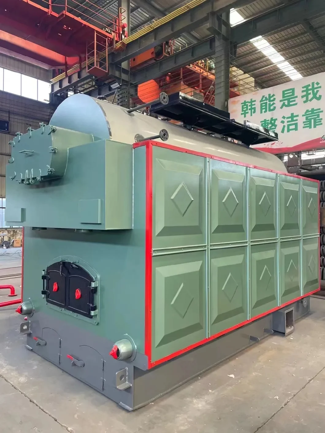 Dzh0.5 Dzh1 Dzh2 Dzh3 Dzh4 Dzh6 Series Moving Chain Grate Horizontal Wood/Bagasse/ Biomass Fired Boiler